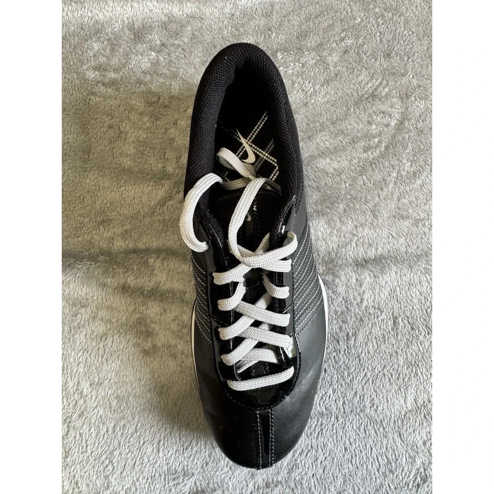 NIKE WOMEN'S DELIGHT II GOLF SHOES BLACK / WHITE 335938-001 - 7.5